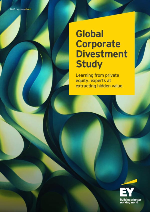 Global Corporate Divestment Study - Page 1