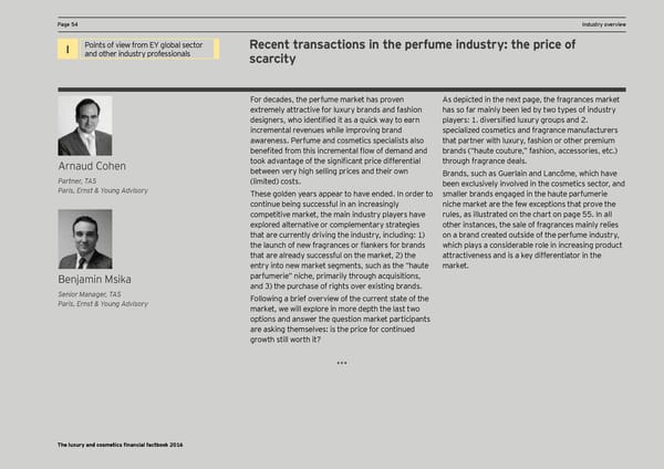 Luxury and Cosmetic Financial Factbook - Page 56