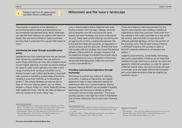 Luxury and Cosmetic Financial Factbook - Page 64