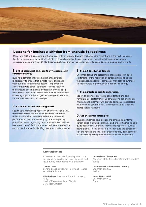 Shifting the Carbon Pricing Debate - Page 17