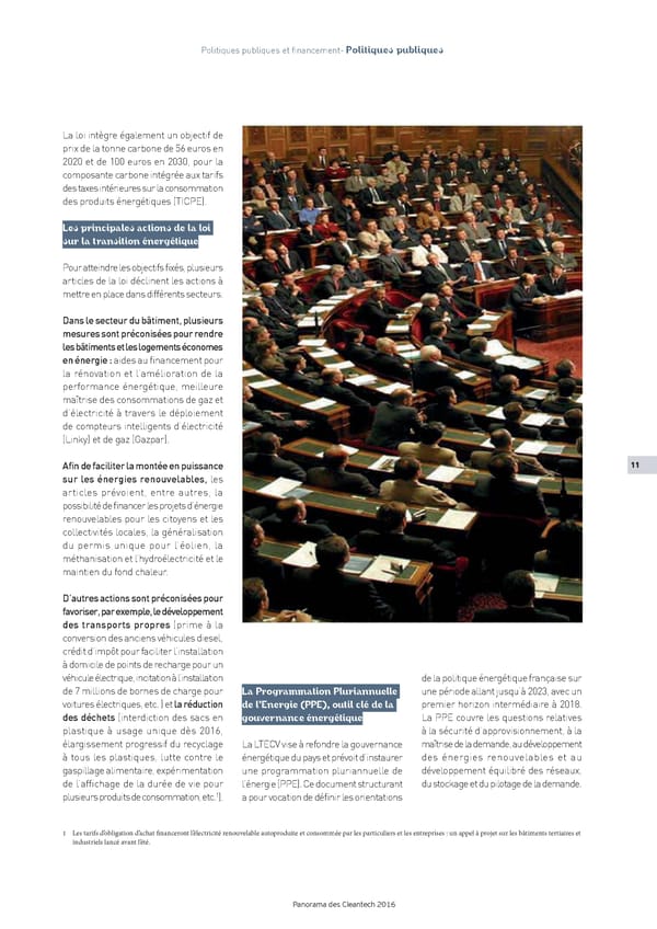 Panorama des Cleantech en France en 2016 - Page 13