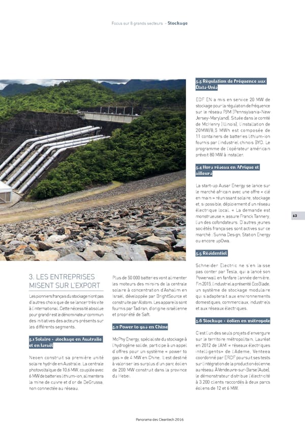 Panorama des Cleantech en France en 2016 - Page 65