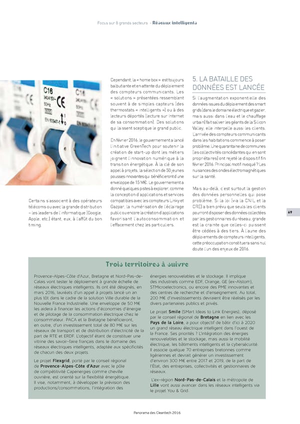 Panorama des Cleantech en France en 2016 - Page 71