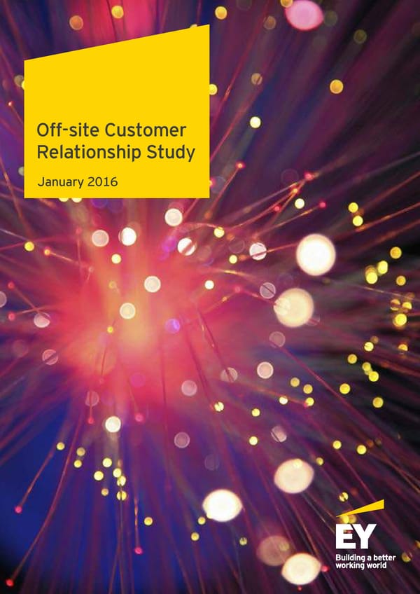 Off-site Customer Relationship Study - Page 1