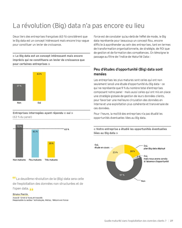 Big data : où en sont les entreprises françaises ? - Page 27