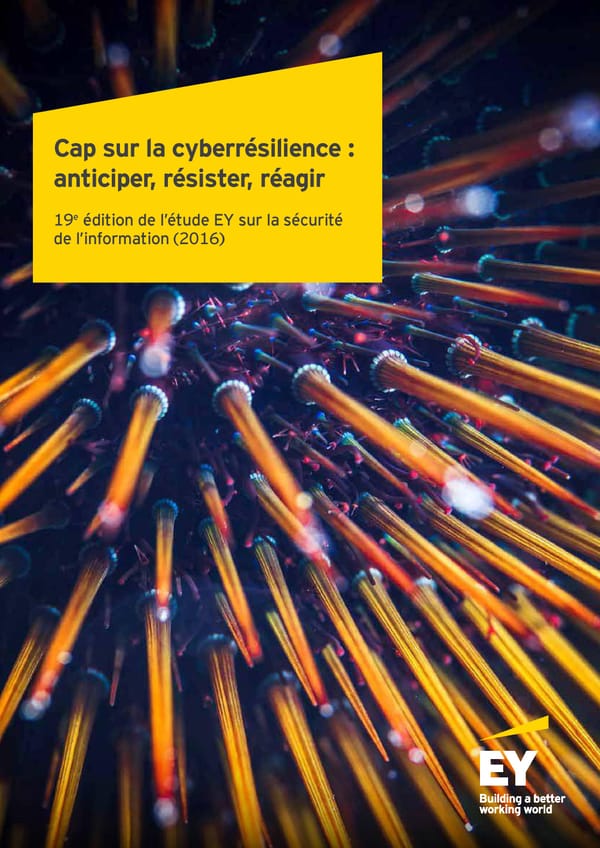 Cap sur la cyberrésilience : anticiper, résister, réagir - Page 1