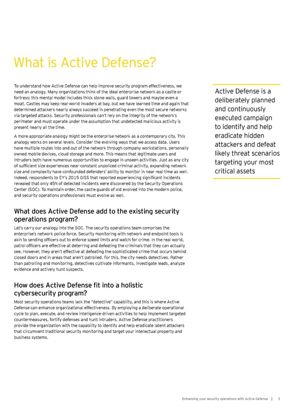 Enhancing your Security Operations with Active Defense - Page 5