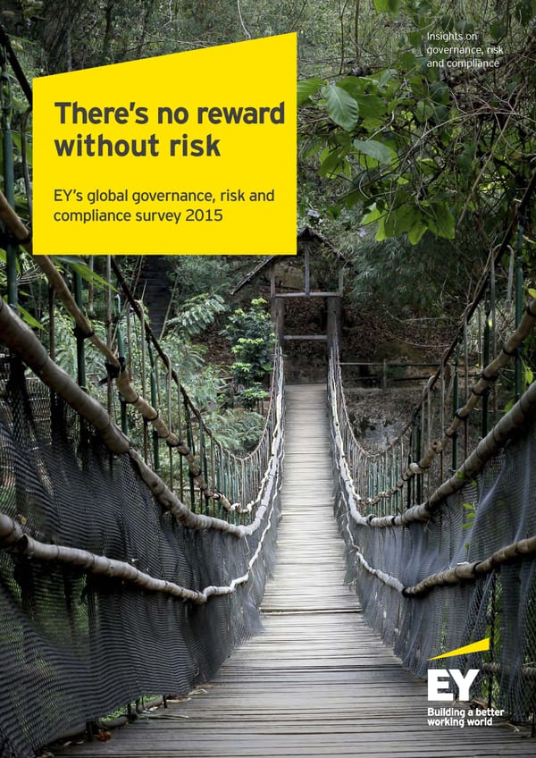 Global Governance, Risk and Compliance Survey 2015 - Page 1