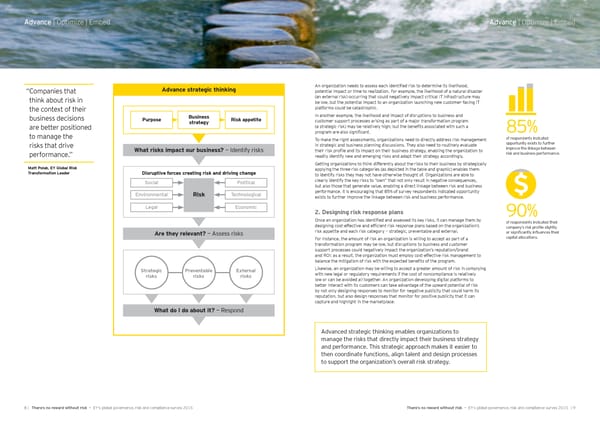 Global Governance, Risk and Compliance Survey 2015 - Page 6