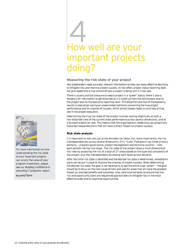 Unlocking the Value of your Program Investments - Page 12