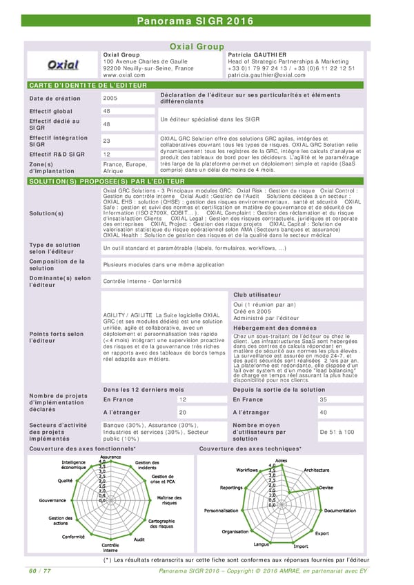 EY -  8e Panorama de l'AMRAE sur les Systèmes d’Information de Gestion des Risques - Page 58