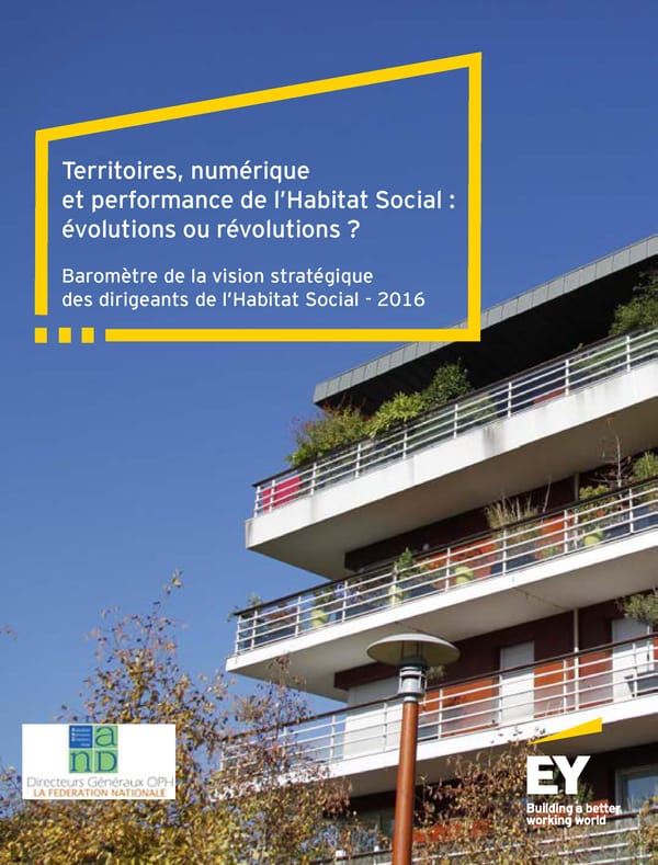 Territoires, numérique et performance de l’Habitat Social: évolutions ou révolutions ? - Page 1