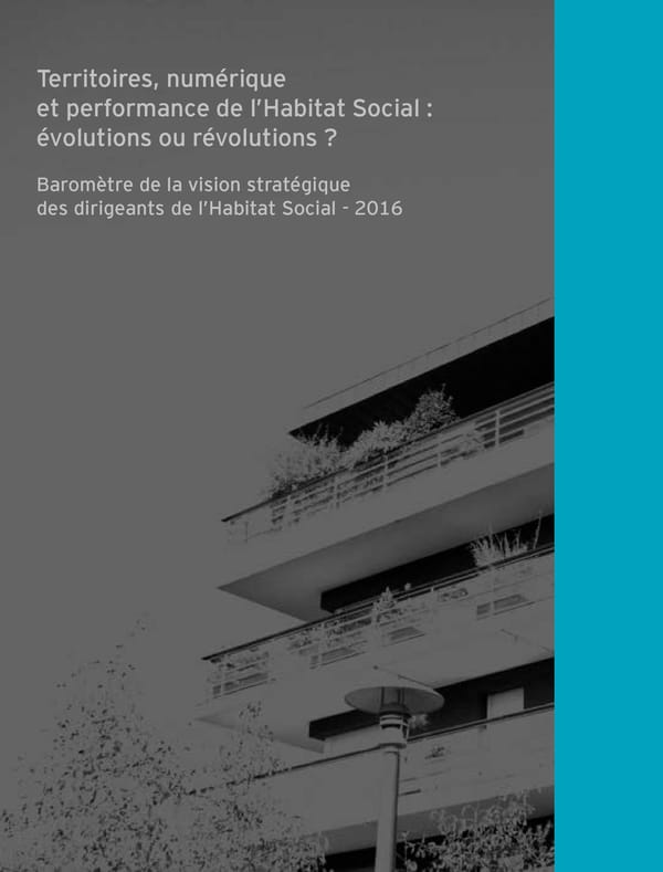 Territoires, numérique et performance de l’Habitat Social: évolutions ou révolutions ? - Page 4