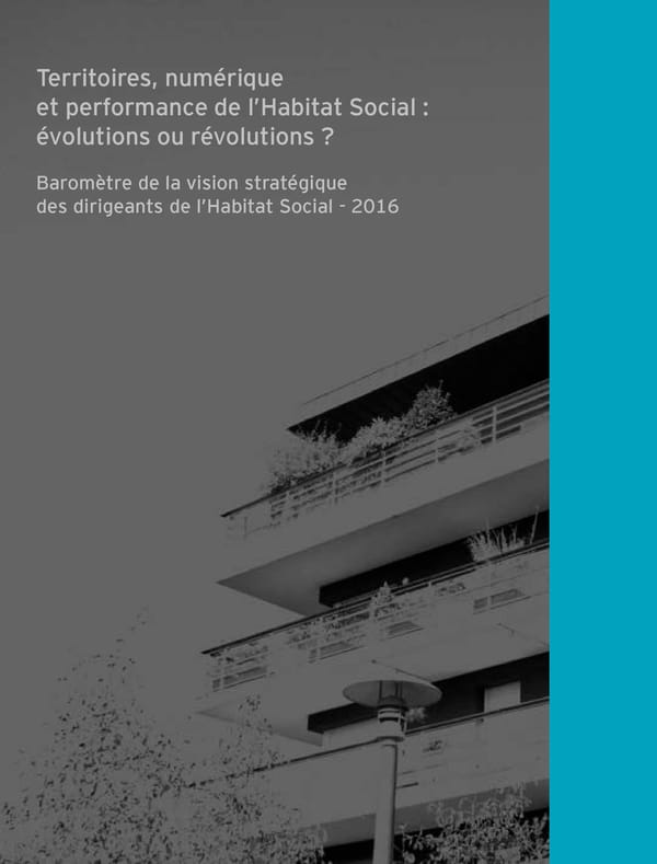Territoires, numérique et performance de l’Habitat Social: évolutions ou révolutions ? - Page 12